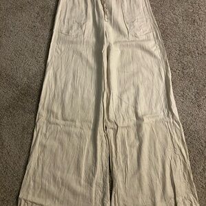 Max Studio Light Beige Trousers